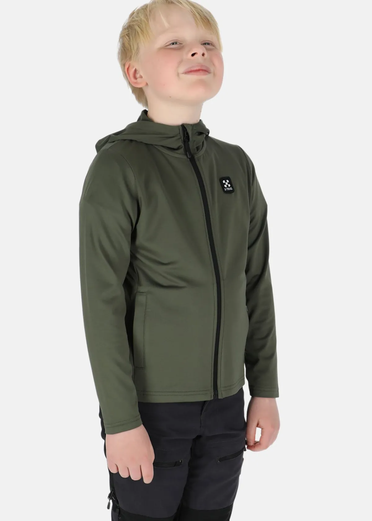 Barn X-trail Active Fullzip Hood JR