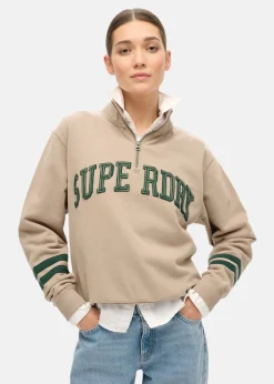 Superdry Athletic Applique Half Zip