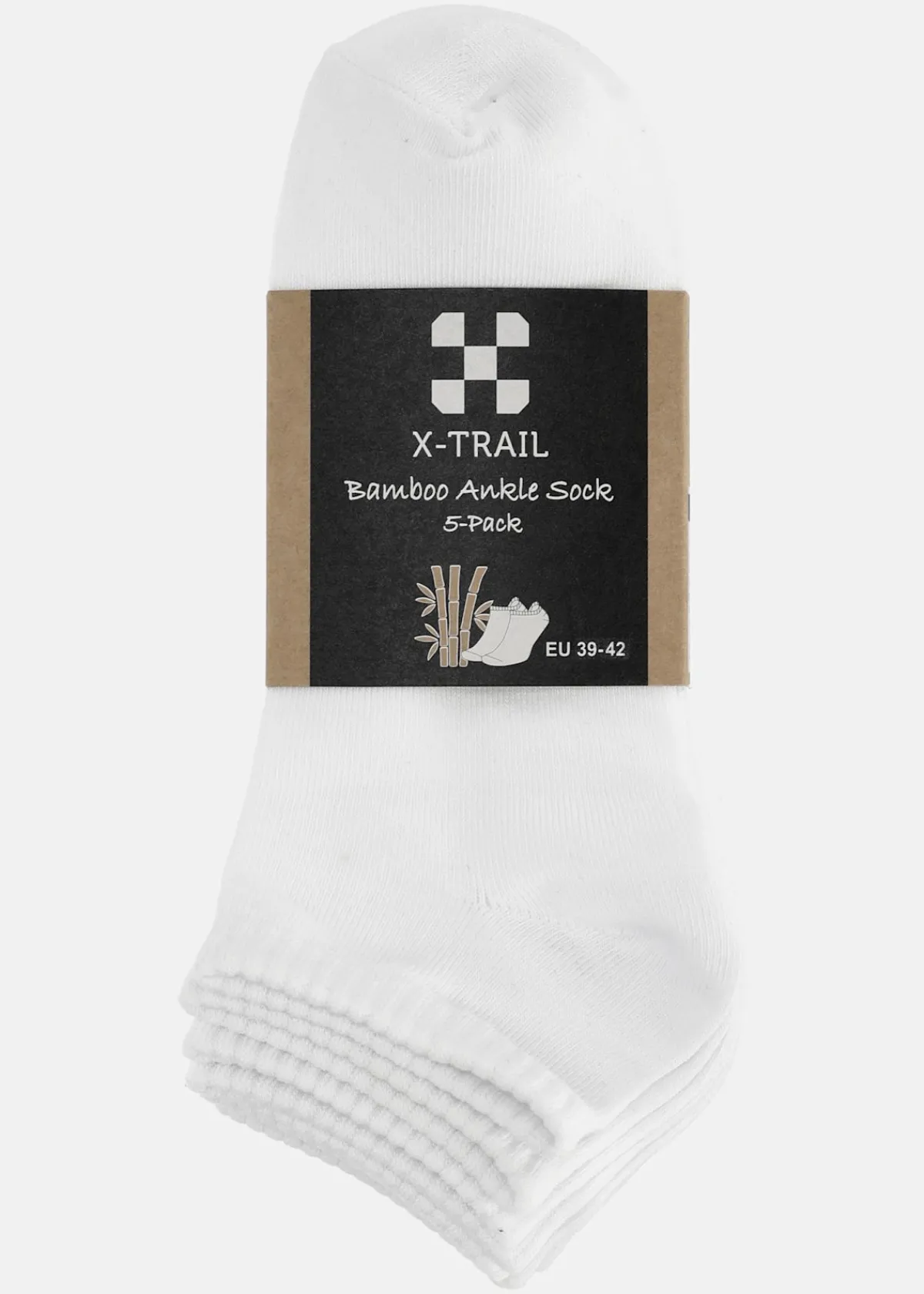 X-trail Bamboo Ankle Sock 5-Pack