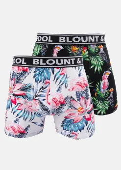 Blount & Pool Boxer Shorts Cacadua 2-pack