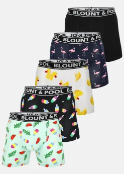Blount & Pool Boxer Shorts 5-pack