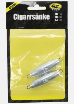 I-fish Cigarrsänke Blyfritt 40g, (2-p