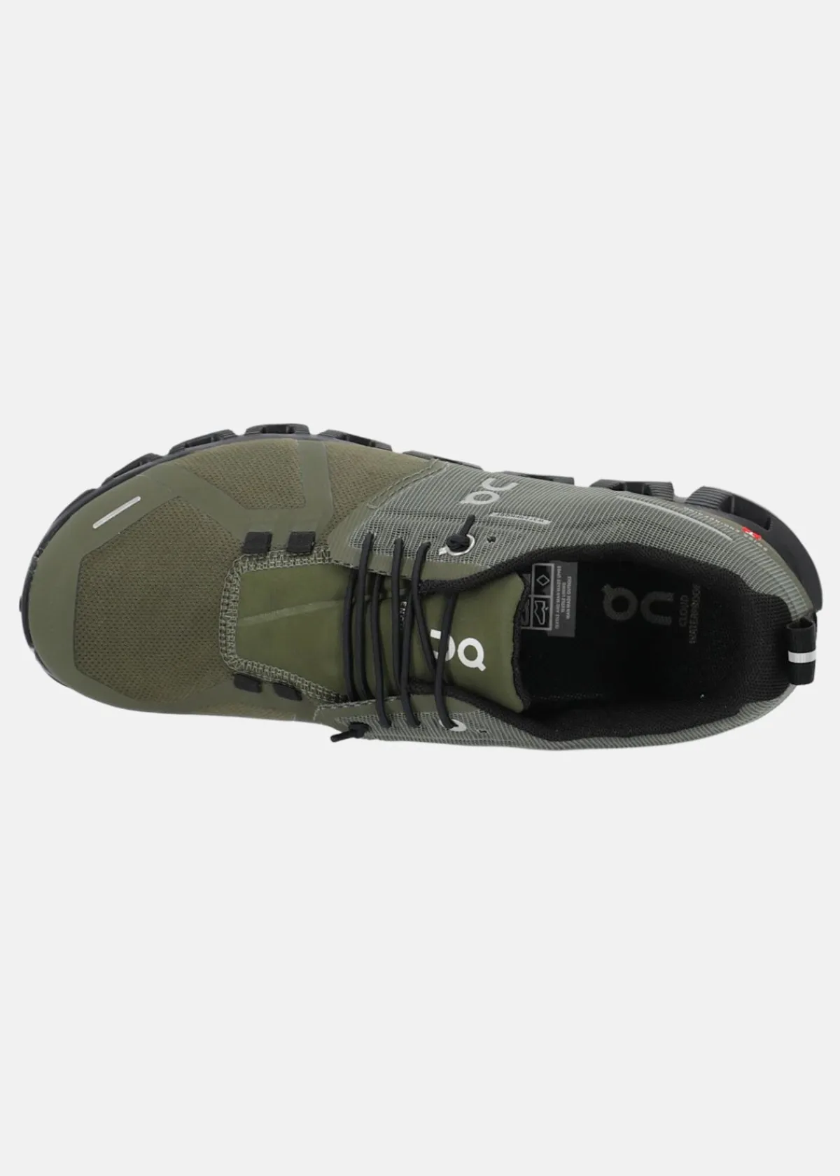 On Running Cloud 5 Waterproof W Olive/Bla