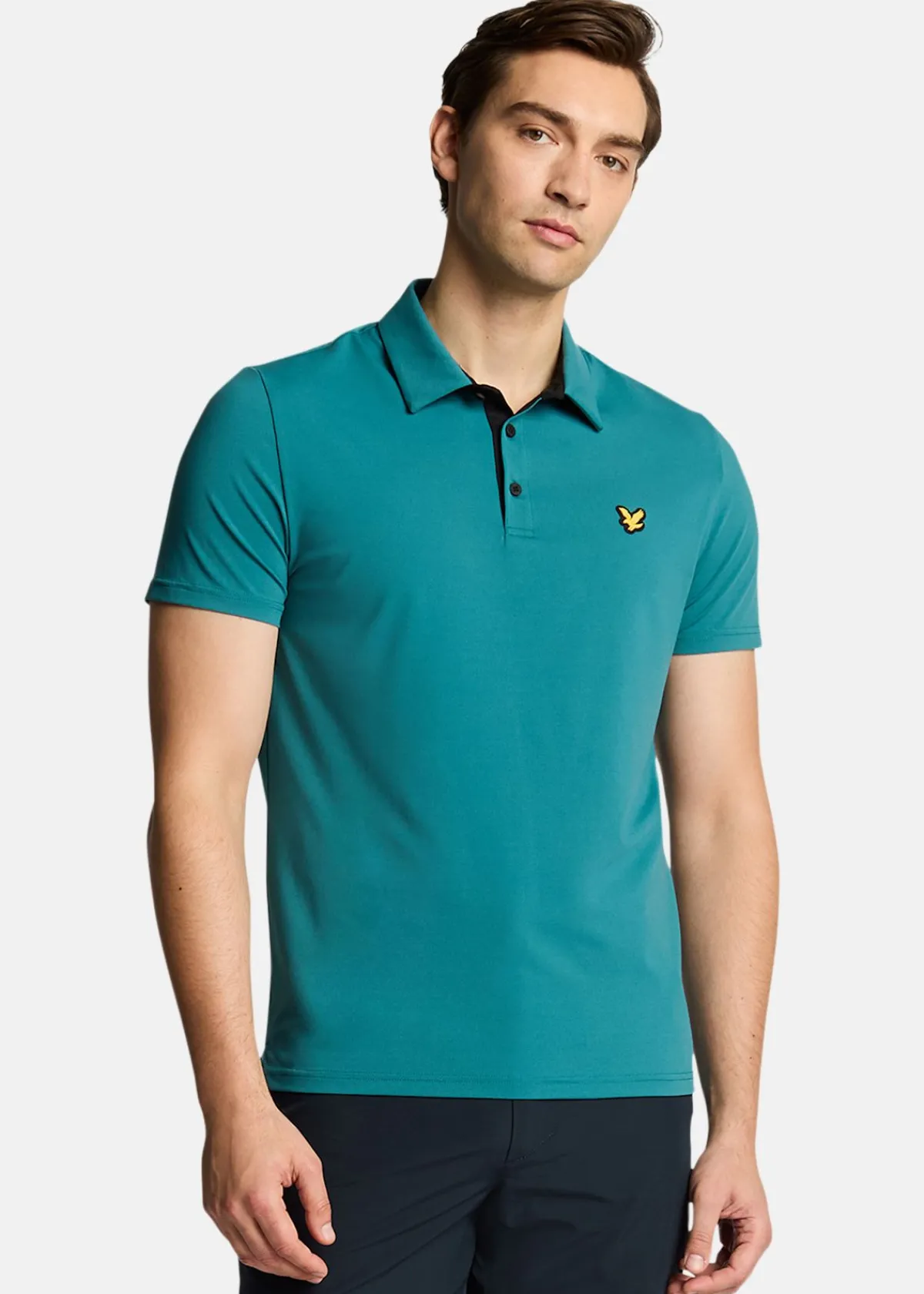 Lyle&scott Contrast Placket Polo Shirt