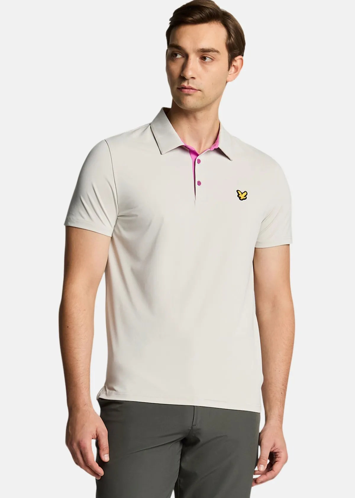 Lyle&scott Contrast Placket Polo Shirt