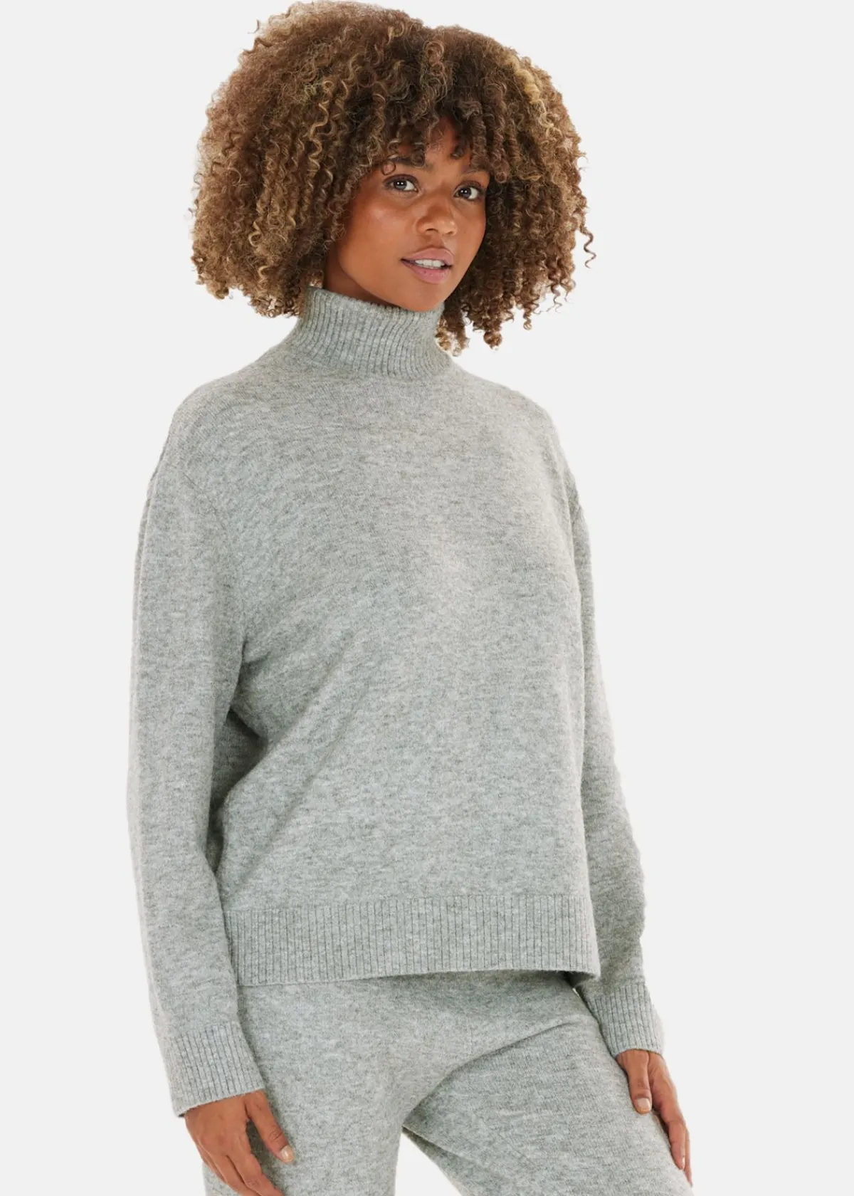 Athlecia Daviana W Knitted High Neck