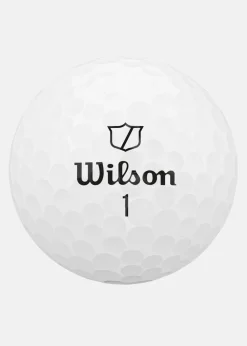 Wilson DUO SOFT GOLF BALL White 12-BA