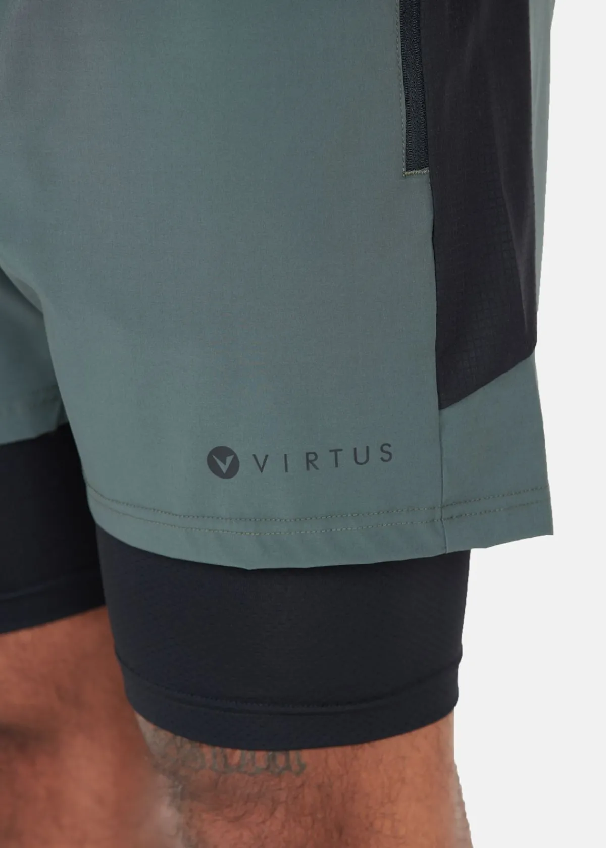 Virtus Dylan M 2-in-1 Stretch Shorts