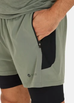 Virtus Dylan M 2-in-1 Stretch Shorts