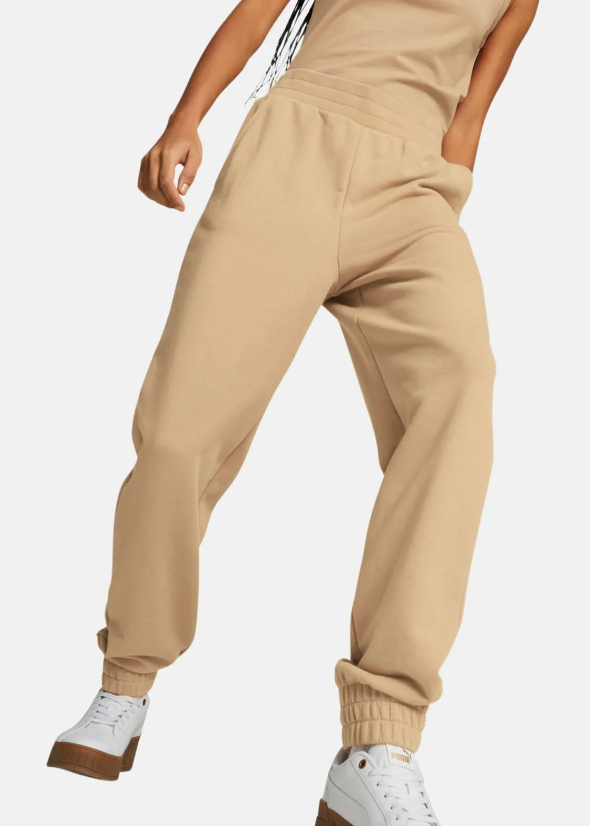 Puma ESS+ Embroidery High-Waist Pan