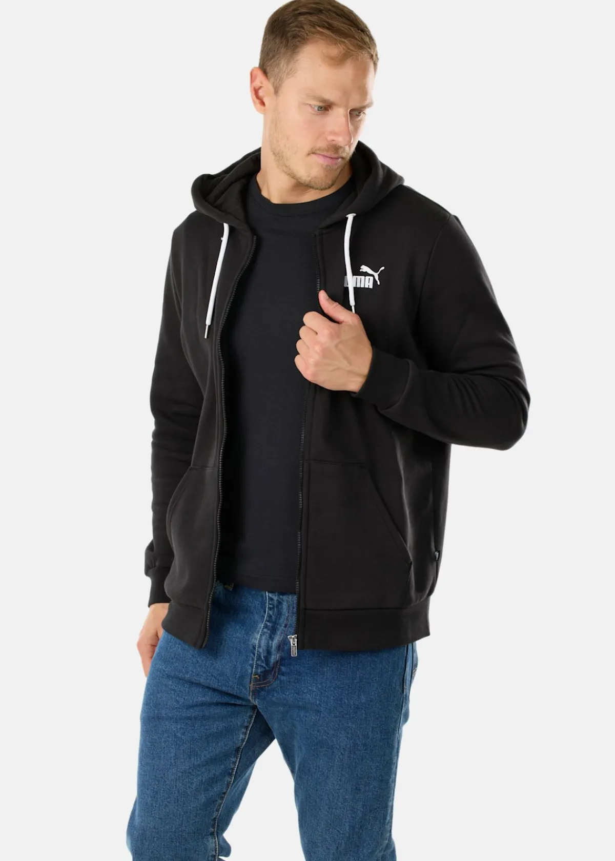 Puma ESS Rebel FZ Hoodie FL