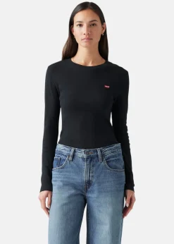 LEVI'S® ESSENTIAL HM LS TEE WHITE +