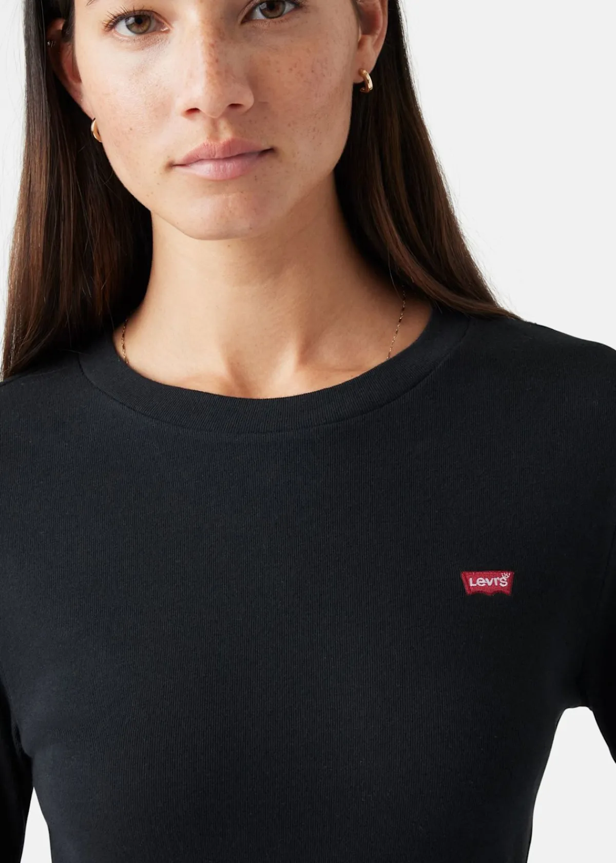 LEVI'S® ESSENTIAL HM LS TEE WHITE +