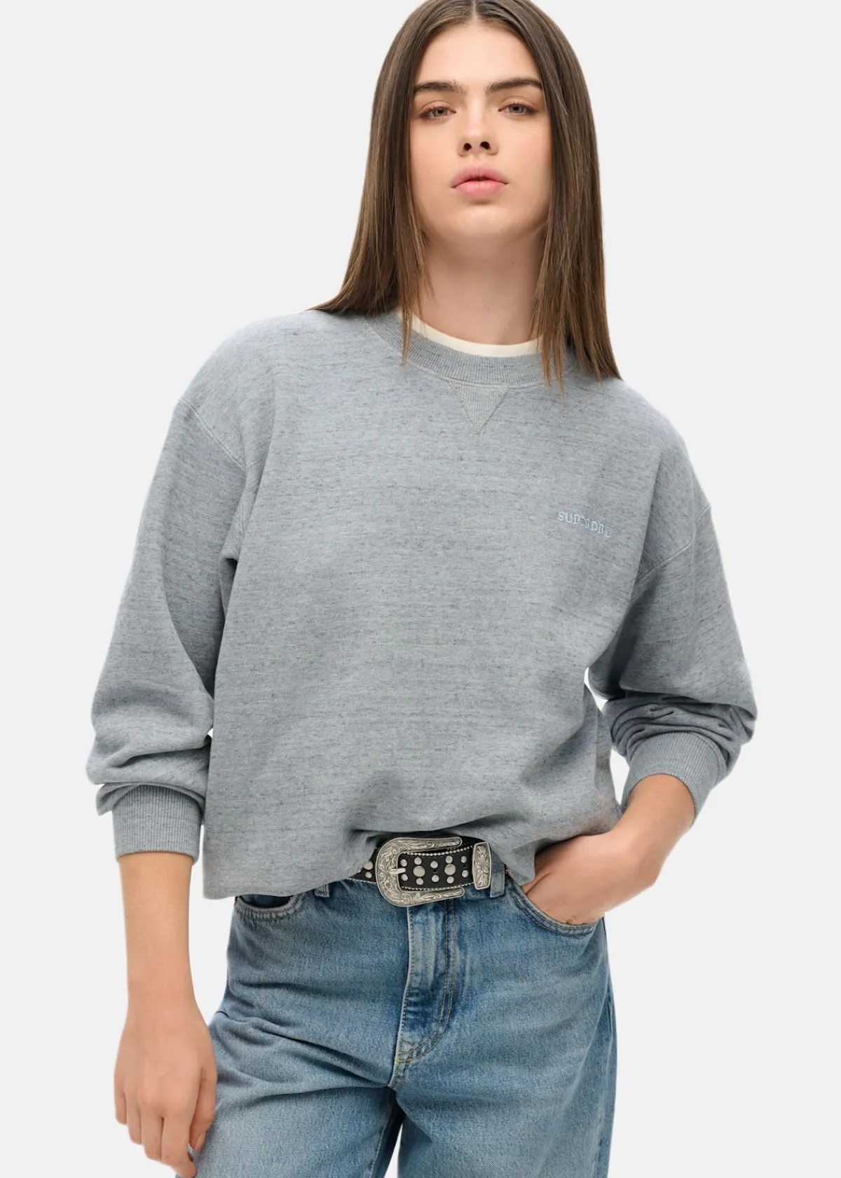 Superdry Essential Logo Overdyed Sweat