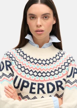 Superdry Fairisle Branded Jumper