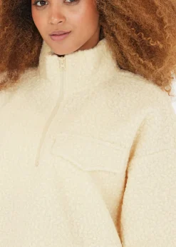 Athlecia Florrie W Sherpa Half zip