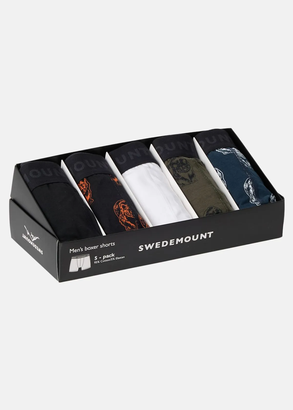 Swedemount Forest Boxer Shorts 5-Pack