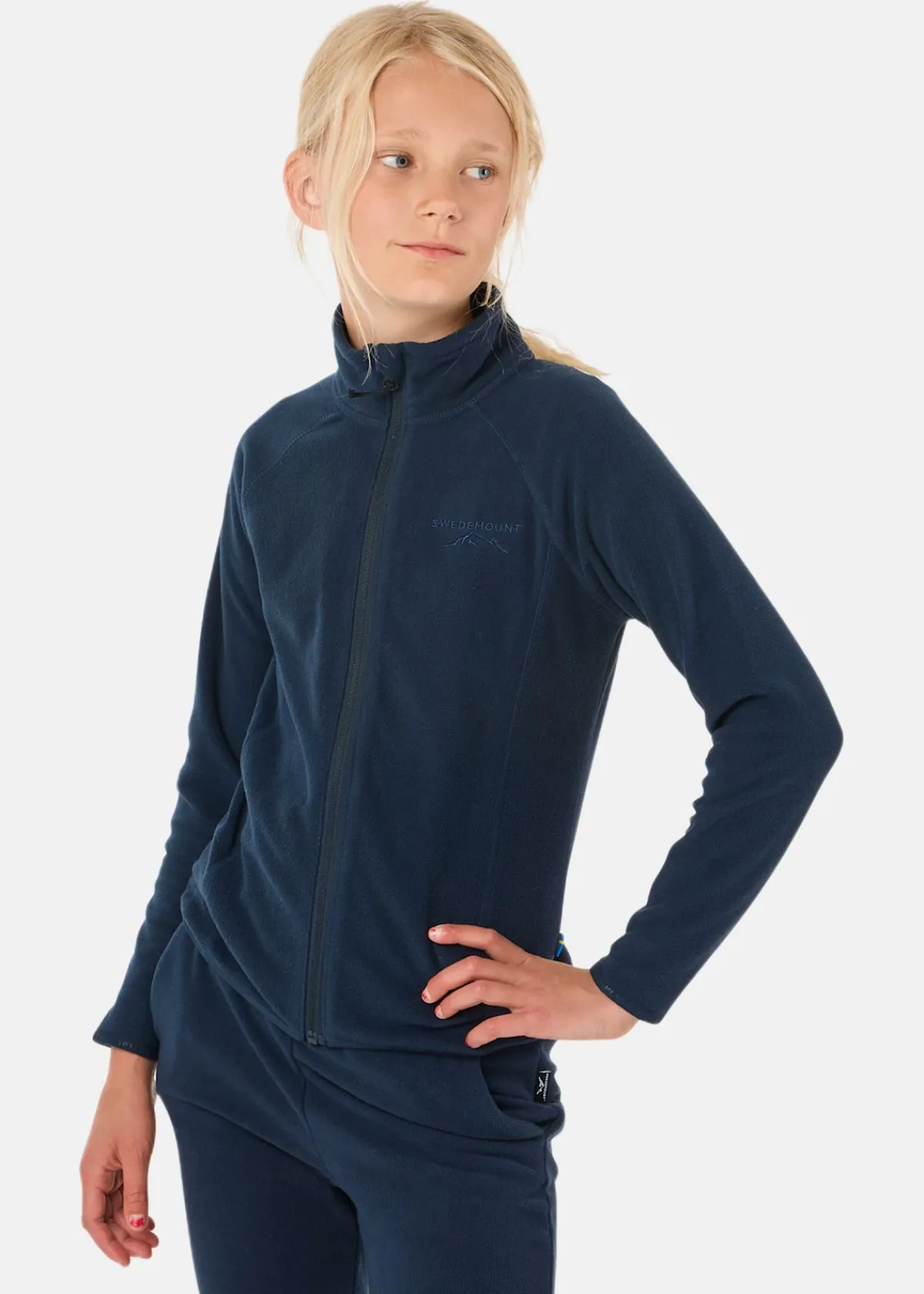 Barn Swedemount Geilo Fleece Fullzip II JR