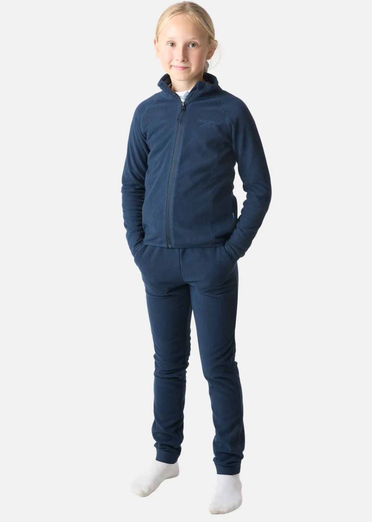 Barn Swedemount Geilo Fleece Fullzip II JR
