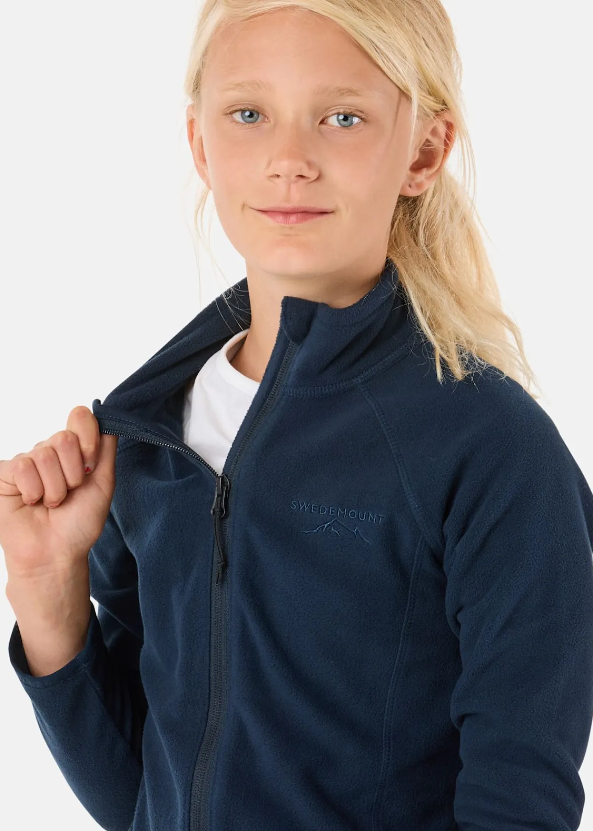Barn Swedemount Geilo Fleece Fullzip II JR