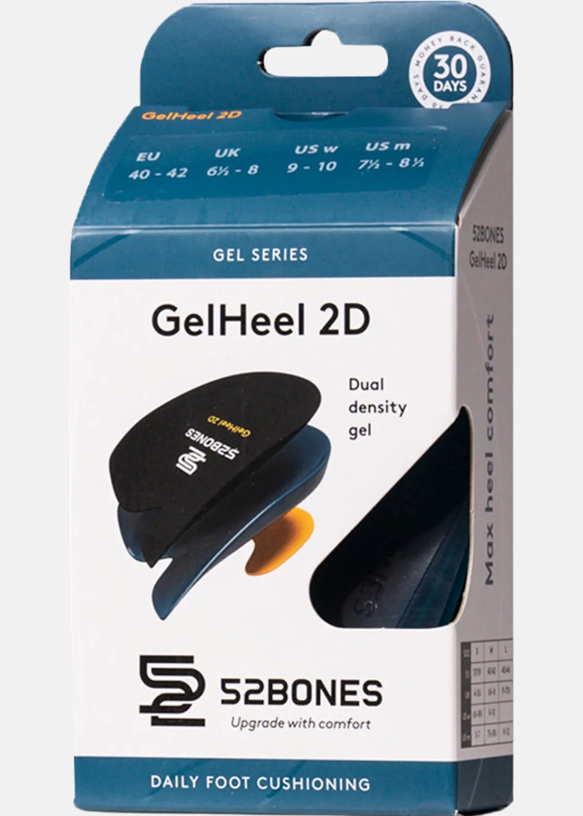 Barn 52 Bones Gel Heel 2D