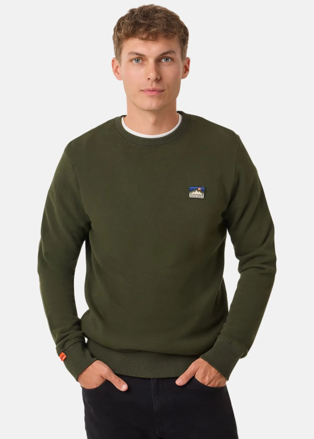 Superdry GREAT OUTDOORS EMB RLXD SWEAT