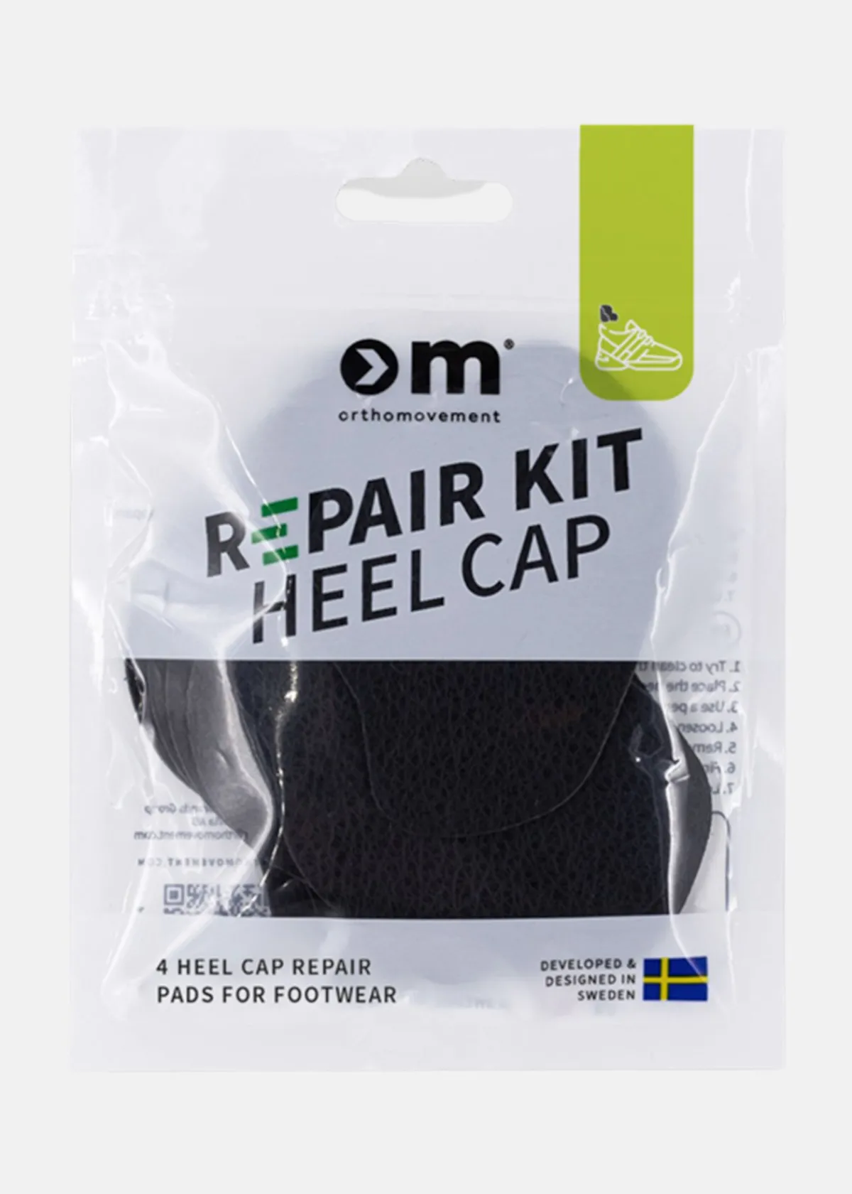 Barn Ortho Movement Heel Cap Repair Kit 4-pack