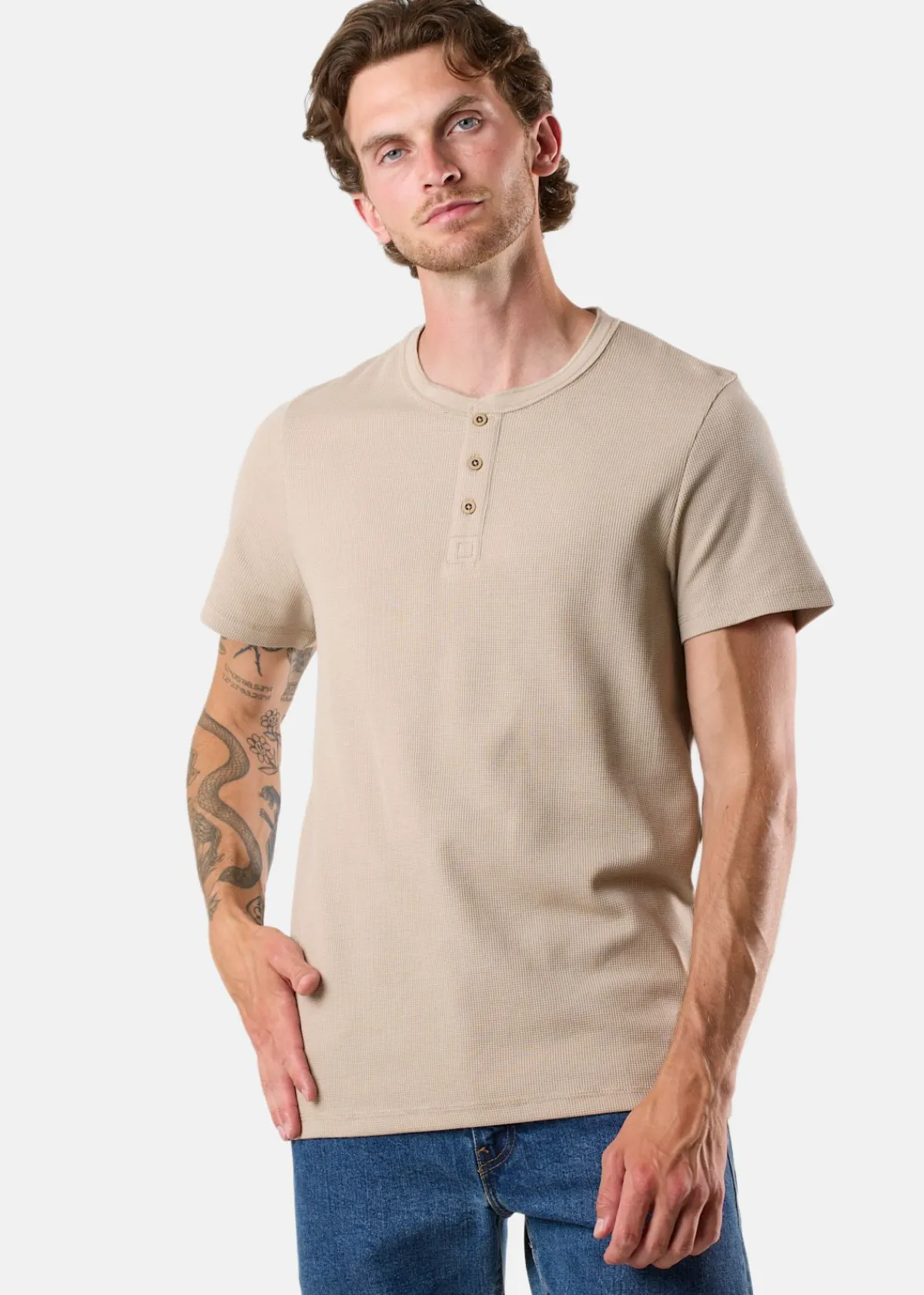 Denim Factory Henley Tee