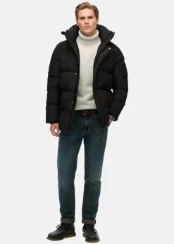 Superdry HOODED 5 BAFFLE SPORTS PUFFER