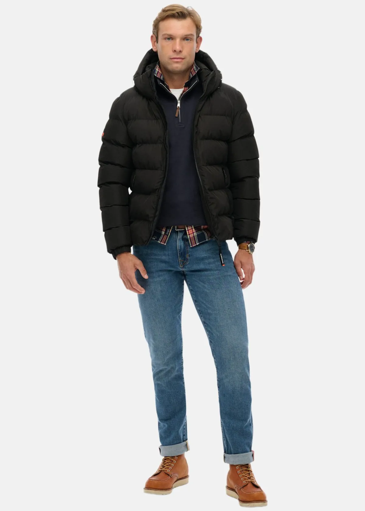 Superdry HOODED SPORTS PUFFER JACKET