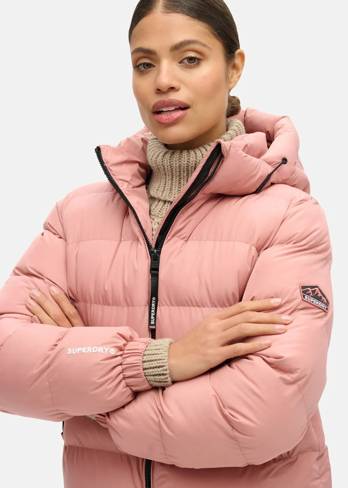 Superdry Hooded Sports Puffer Jacket