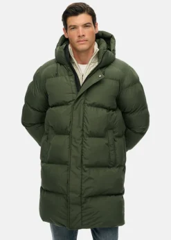Superdry HOODED SPORTS PUFFER MID JKT