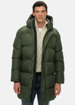 Superdry HOODED SPORTS PUFFER MID JKT