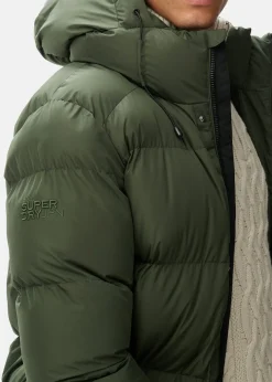 Superdry HOODED SPORTS PUFFER MID JKT