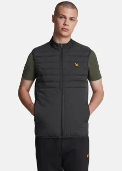 Lyle&scott Hybrid Double Baffle Gilet