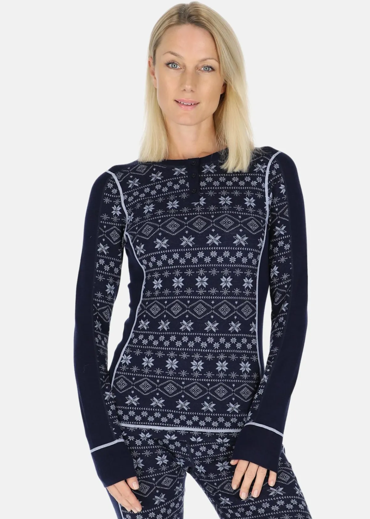 Swedemount Idre Wool LS Top W