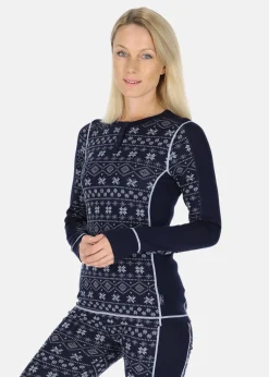 Swedemount Idre Wool LS Top W