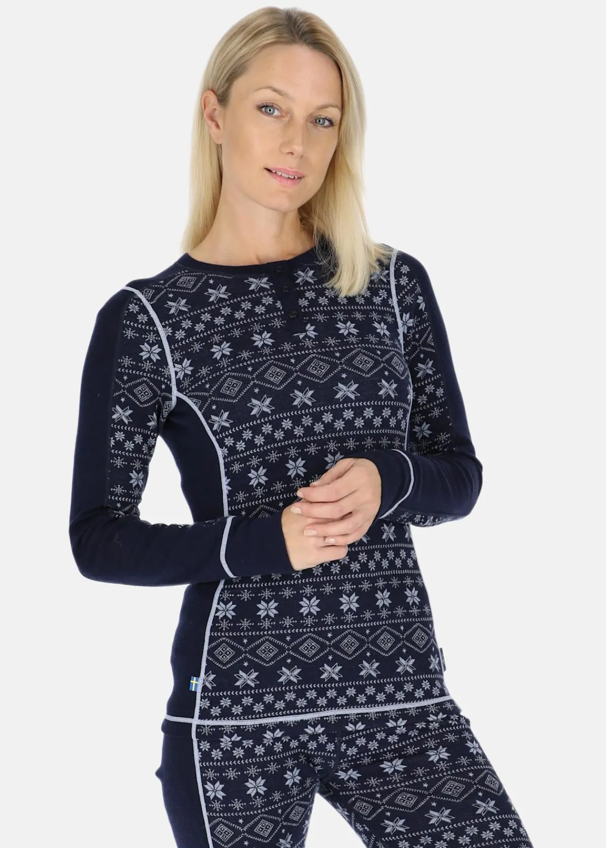Swedemount Idre Wool LS Top W