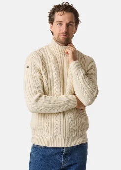 Superdry JACOB CABLE ROLL NECK JUMPER