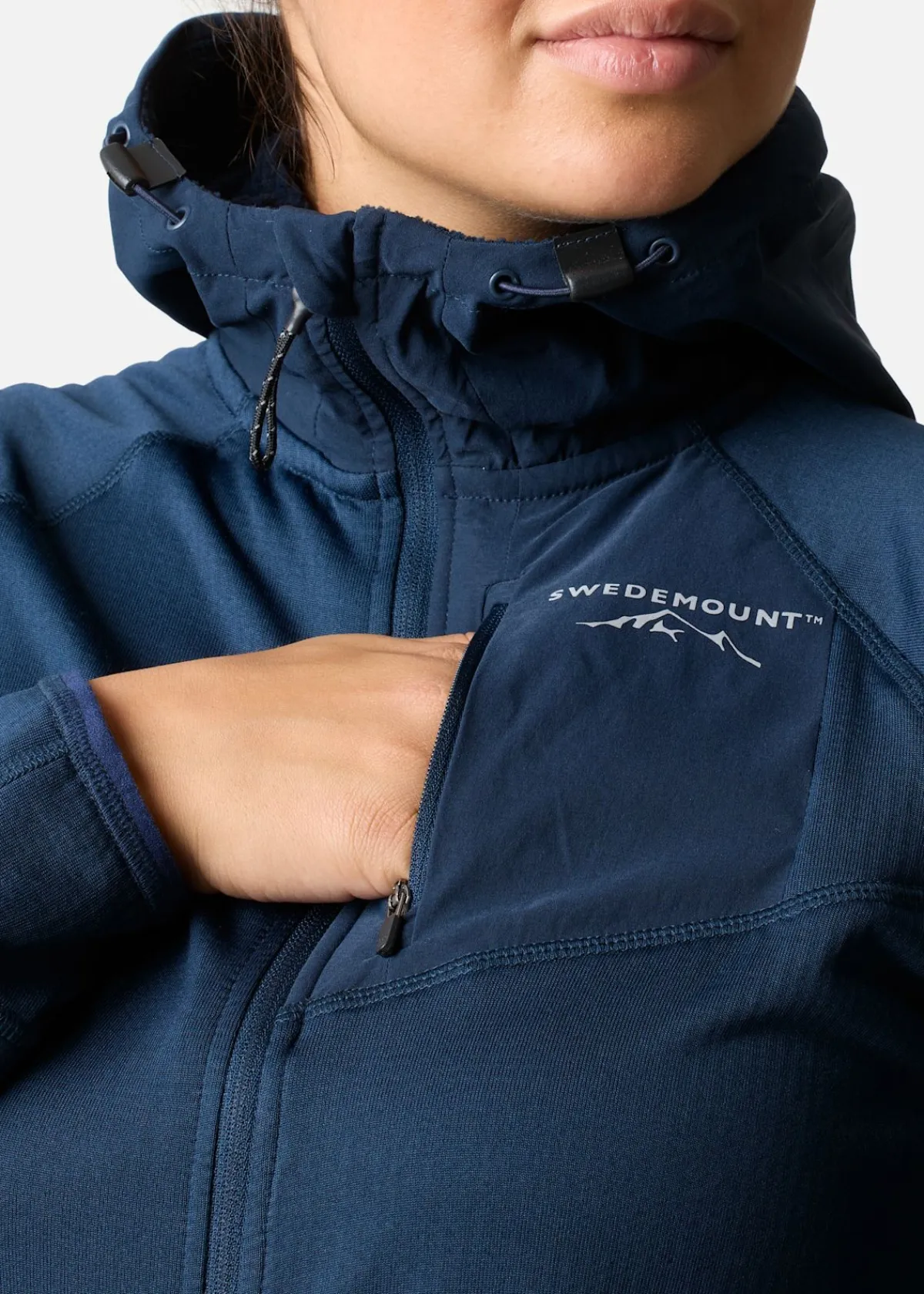 Swedemount Lofoten Tech Fleece Zip Hood W