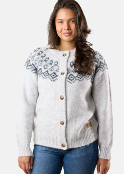 Swedemount Lofoten Wool Knit Cardigan W