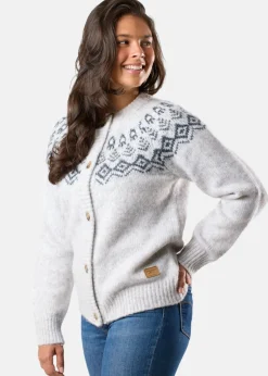 Swedemount Lofoten Wool Knit Cardigan W