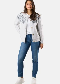 Swedemount Lofoten Wool Knit Cardigan W
