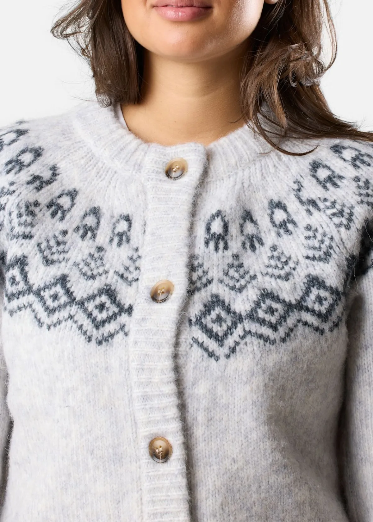 Swedemount Lofoten Wool Knit Cardigan W