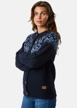 Swedemount Lofoten Wool Knit Cardigan W
