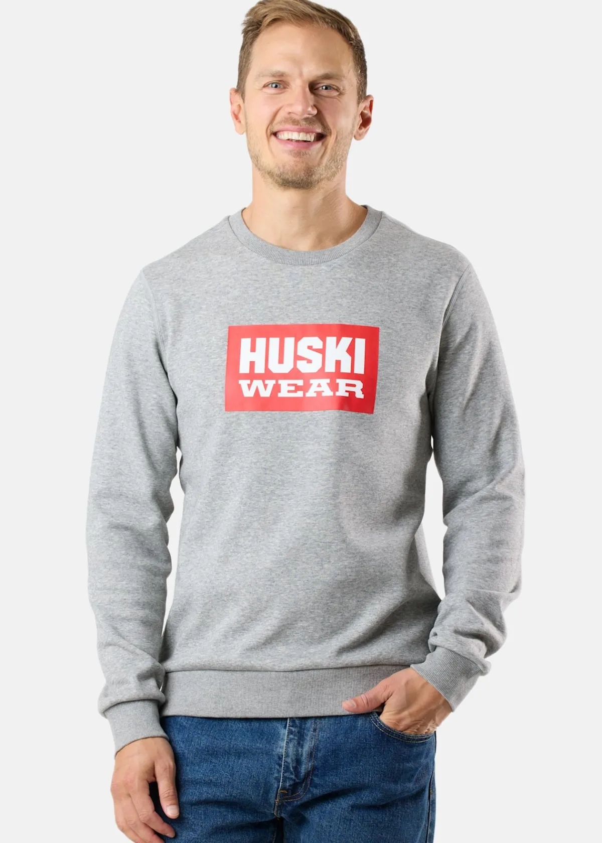 Huski Wear Logo Crew