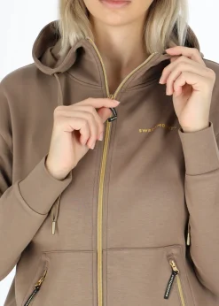 Swedemount Lounge Long Zip Hood W