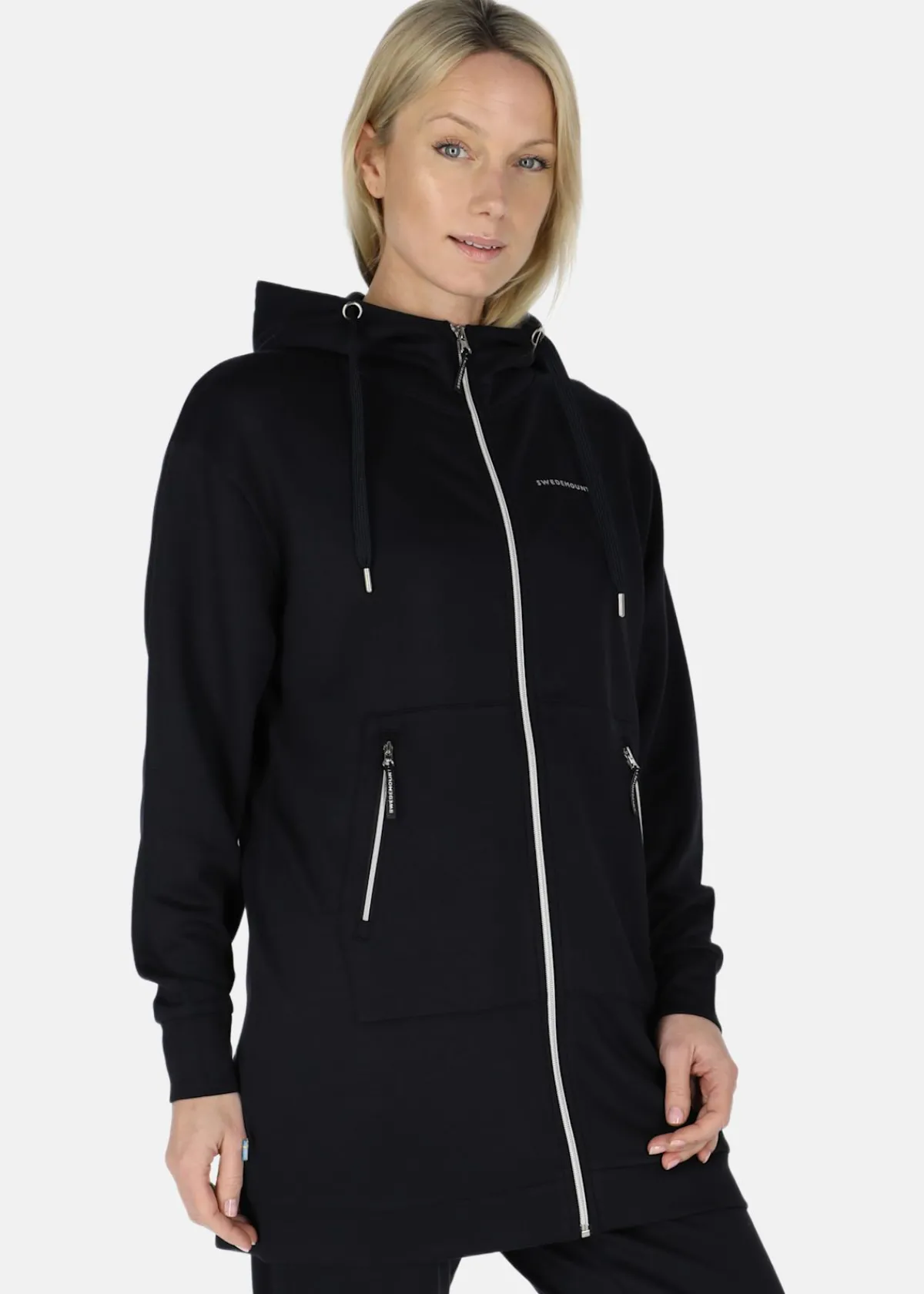 Swedemount Lounge Long Zip Hood W