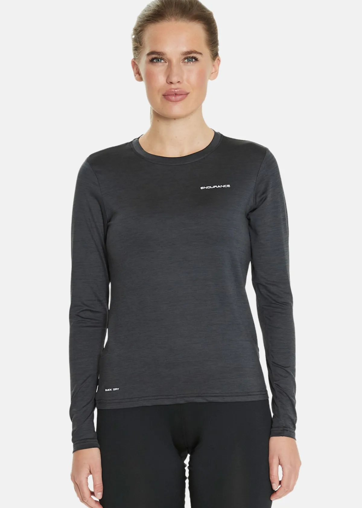 Endurance Maje W Melange L/S Tee