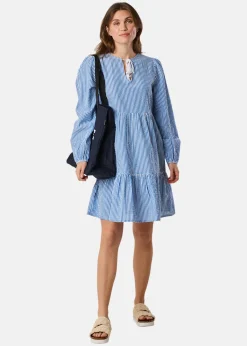Seaside Marina Seersucker Tunic Dress W
